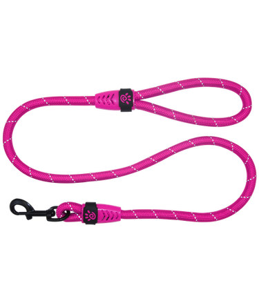 Doco Reflective Rope Leash With Plastic Encased Handle Loop (1/2